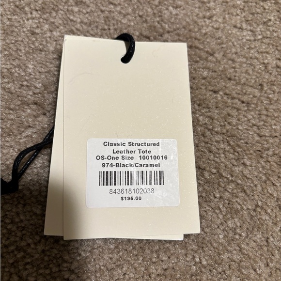 Cuyana Classic Black  Tote Bag - Picture 7 of 8